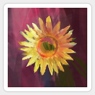 Sunflower Sticker